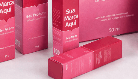 Cartucho Impresso Para Produtos Cosméticos