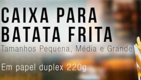 Comprar Embalagem Para Batata Frita