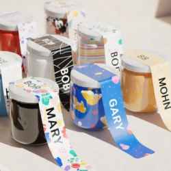 Cintas Para Potes Com Impressão Personalizada