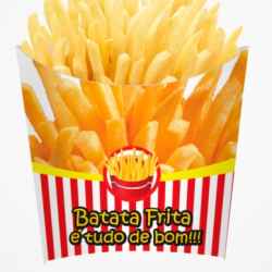 Fabricação De Caixinha Para Batatas Fritas