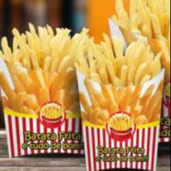 Fabricação De Embalagem Para Batata Frita