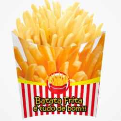 Gráfica Para Fabricação De Embalagem Para Batatas Fritas Pequena